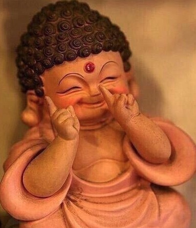 最萌的佛祖，66秒内转发，8月里心想事成 好运连连