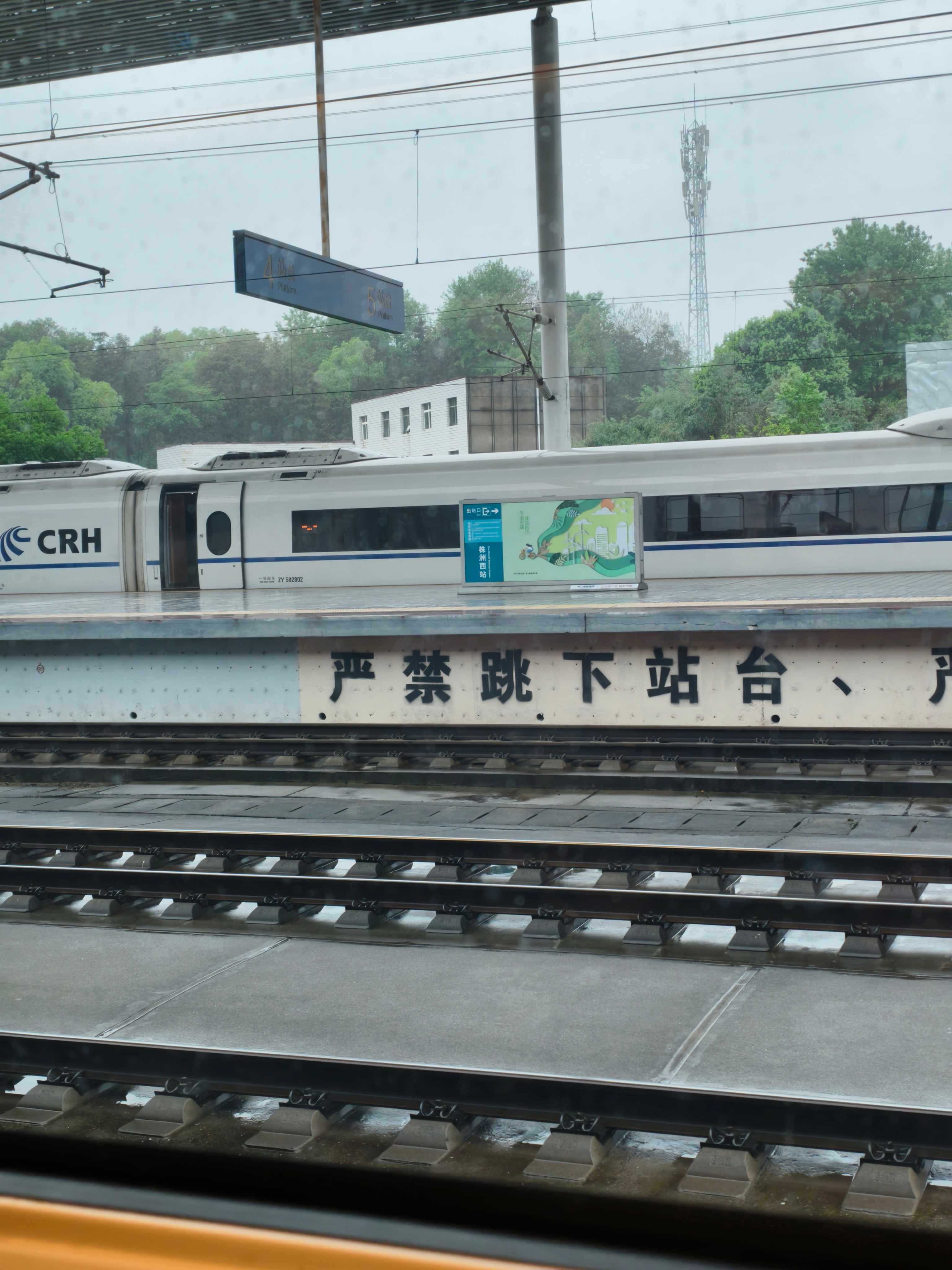 自从某次高铁踩点顺利上车后，就回回踩点了，不过还是有点担心路上出现意外 株洲·株