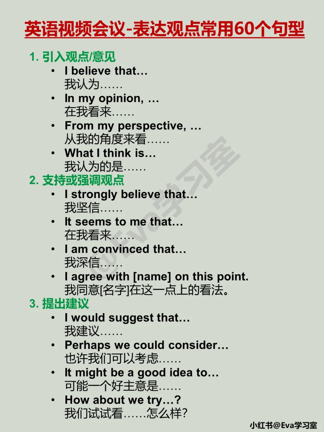 跨国视频会议必备：如何用英语高效表达观点？