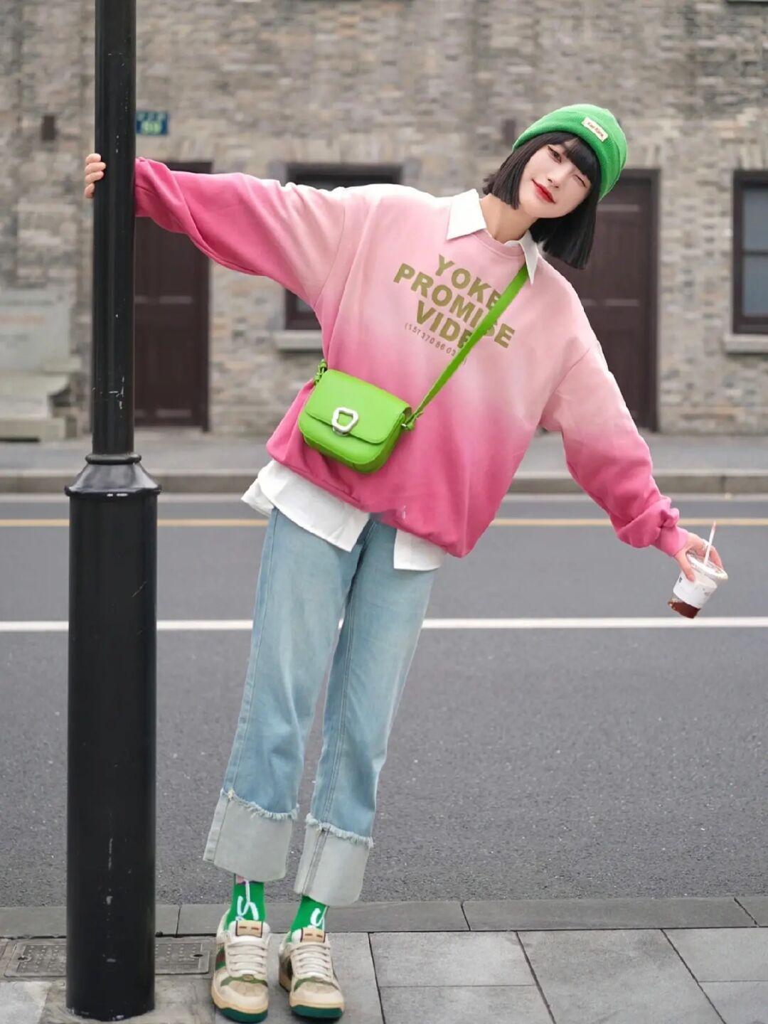 给秋天加点颜色吧👛🧃