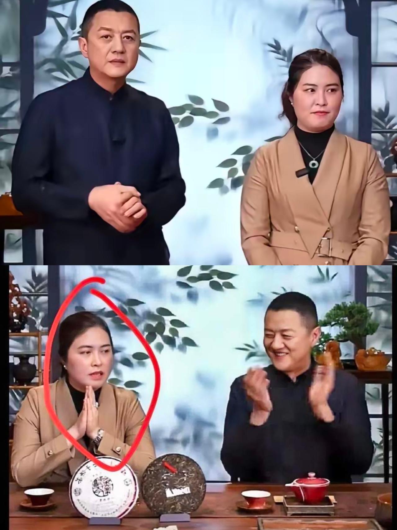 昨晚李亚鹏直播间，
藏着最戳心的人间温暖！
镜头里的茶老板全程绷着脸手足无措，不