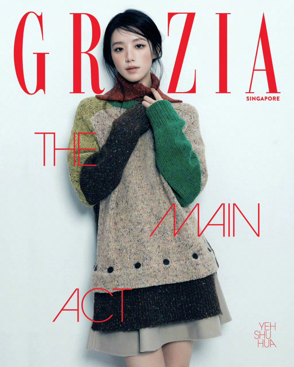叶舒华 × GRAZIA Singapore October 2026摄影：Ki