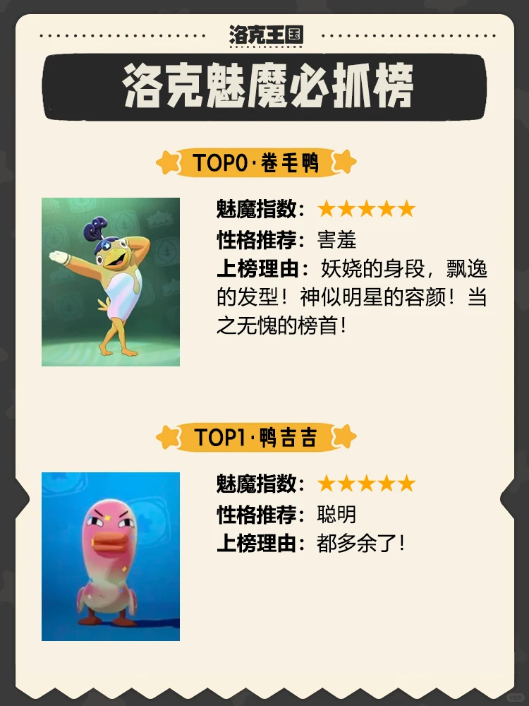 洛克王国世界魅魔必抓榜！最后一个才是真！