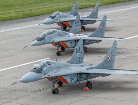 图文：波兰将向乌克兰再移交两架米格-29（MiG-29）战斗机及弹药

这是一项