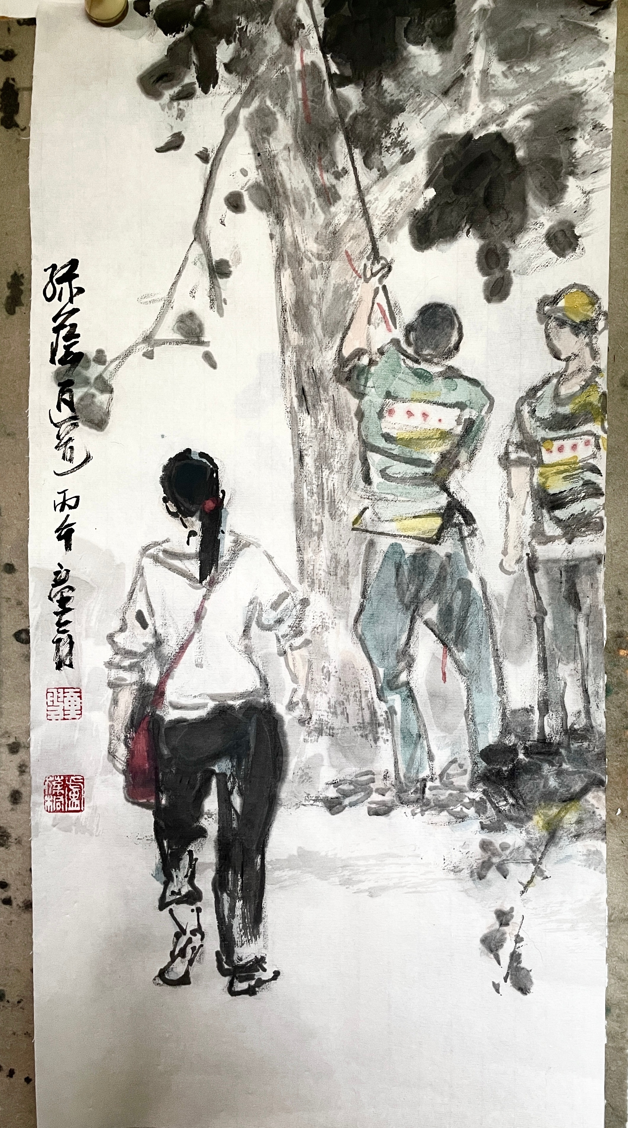 卢氏水墨[超话]  绿荫通道 ​​​