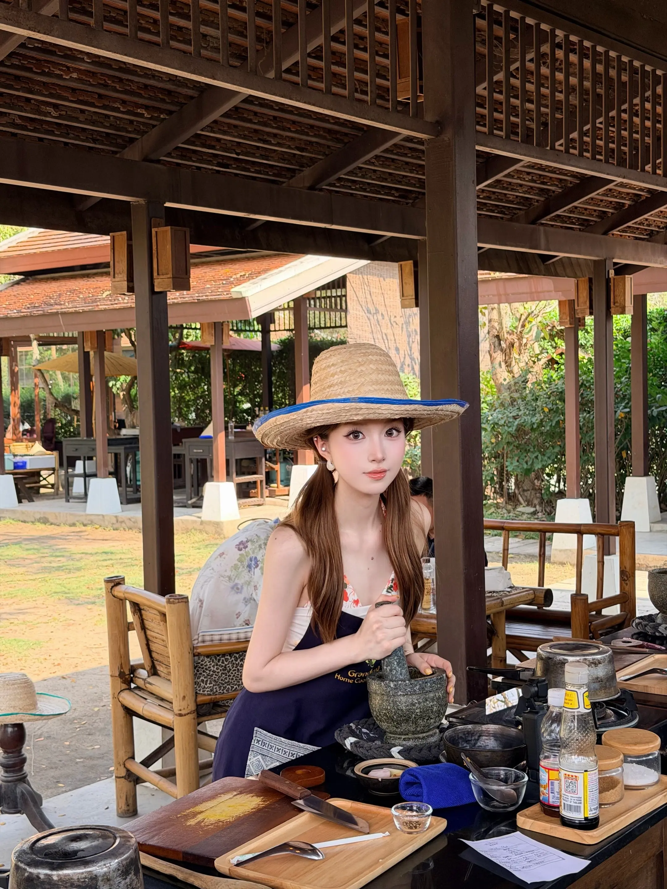 在清迈当大厨的一天^ ^