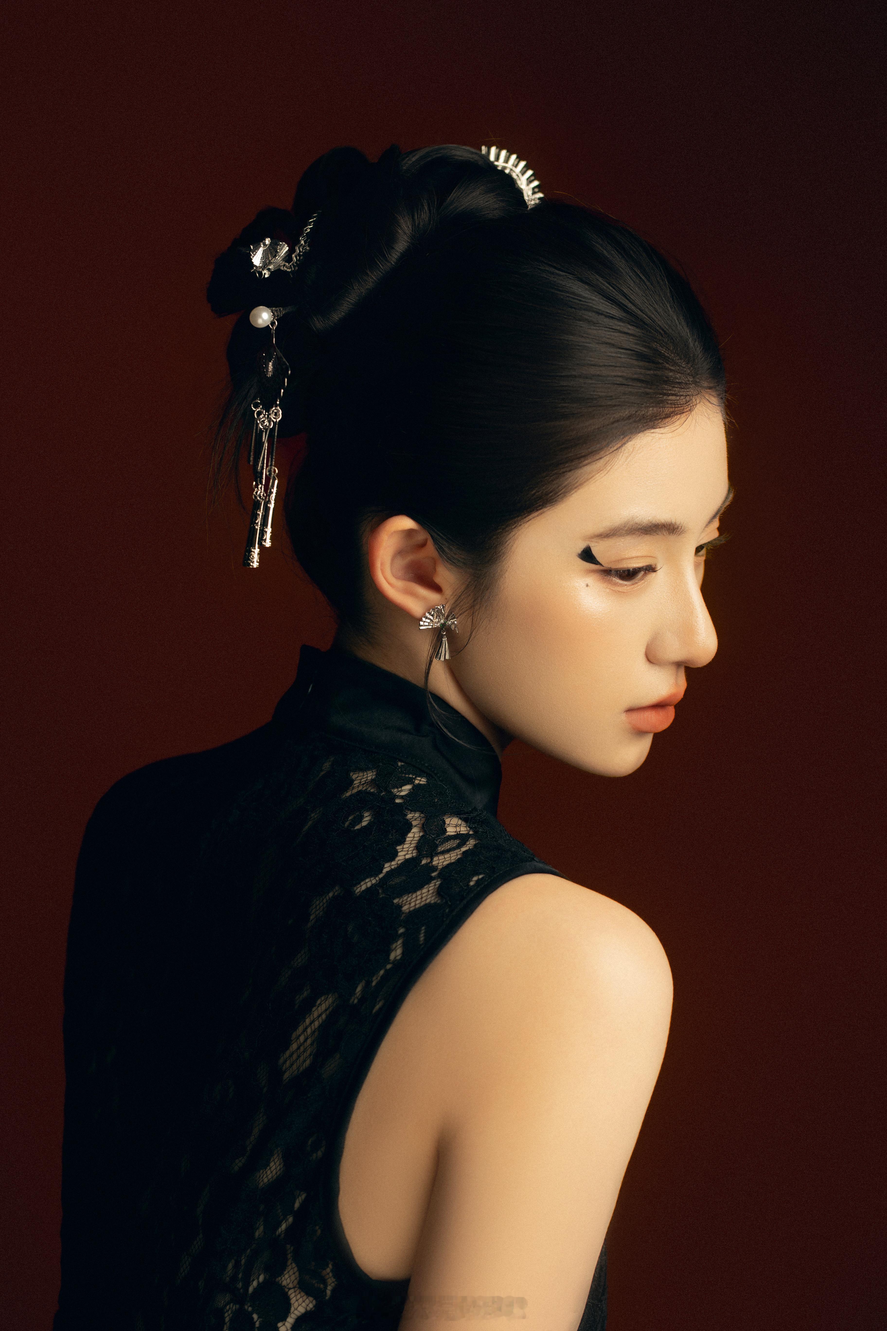 新中式有点东西 原图奉上 谁想看来着快来！！写真[超话]平面模特 ​​​