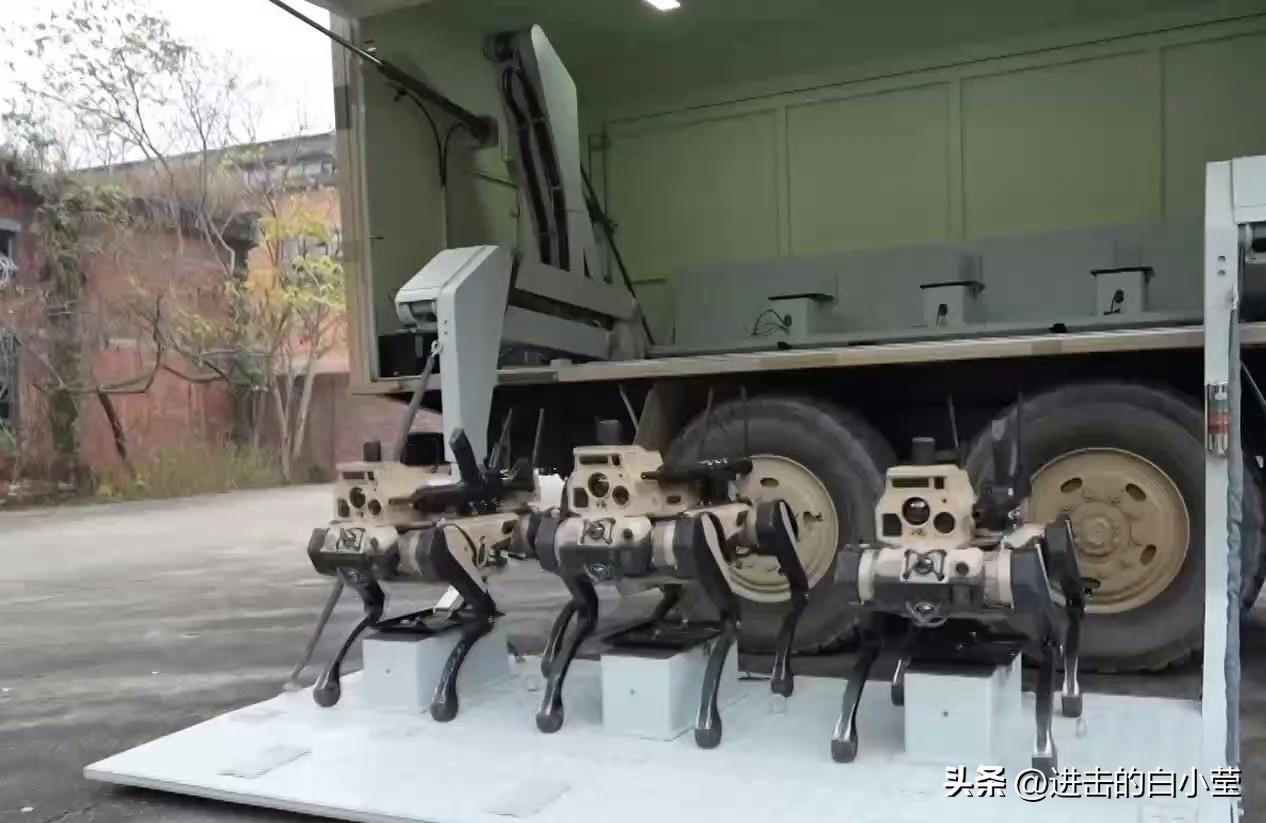 我勒个去，中国的机器狼都学会三三制了？

前几天，央视播出了的中国机器狼最新巷战