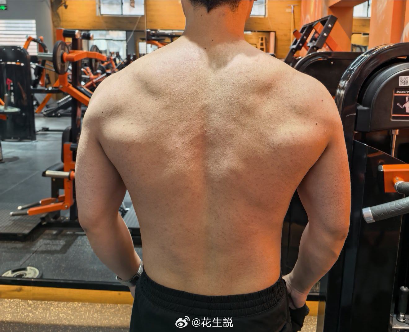 健身打卡第158天，今天练背