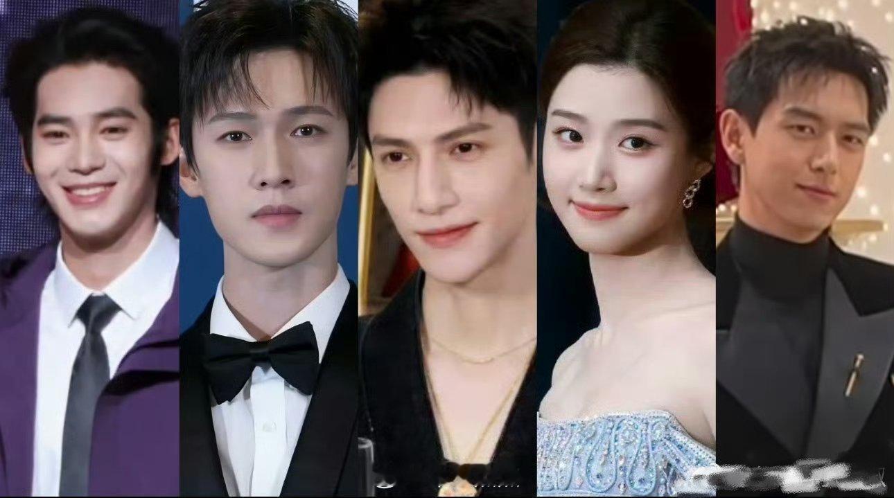 罗云熙、卢昱晓、李昀锐、于适、李现今日活动，来看看生图状态如何？ 