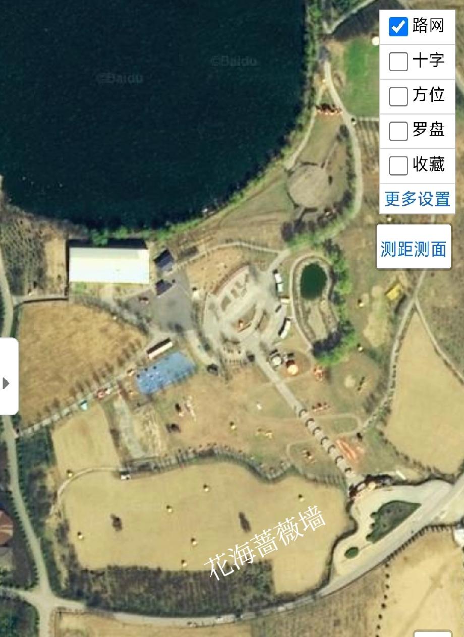 曹县八里湾花海蔷薇墙
