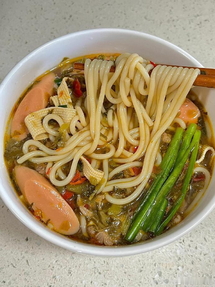 妈妈点名要吃我做的剁椒肉沫米粉    美食 ​​​