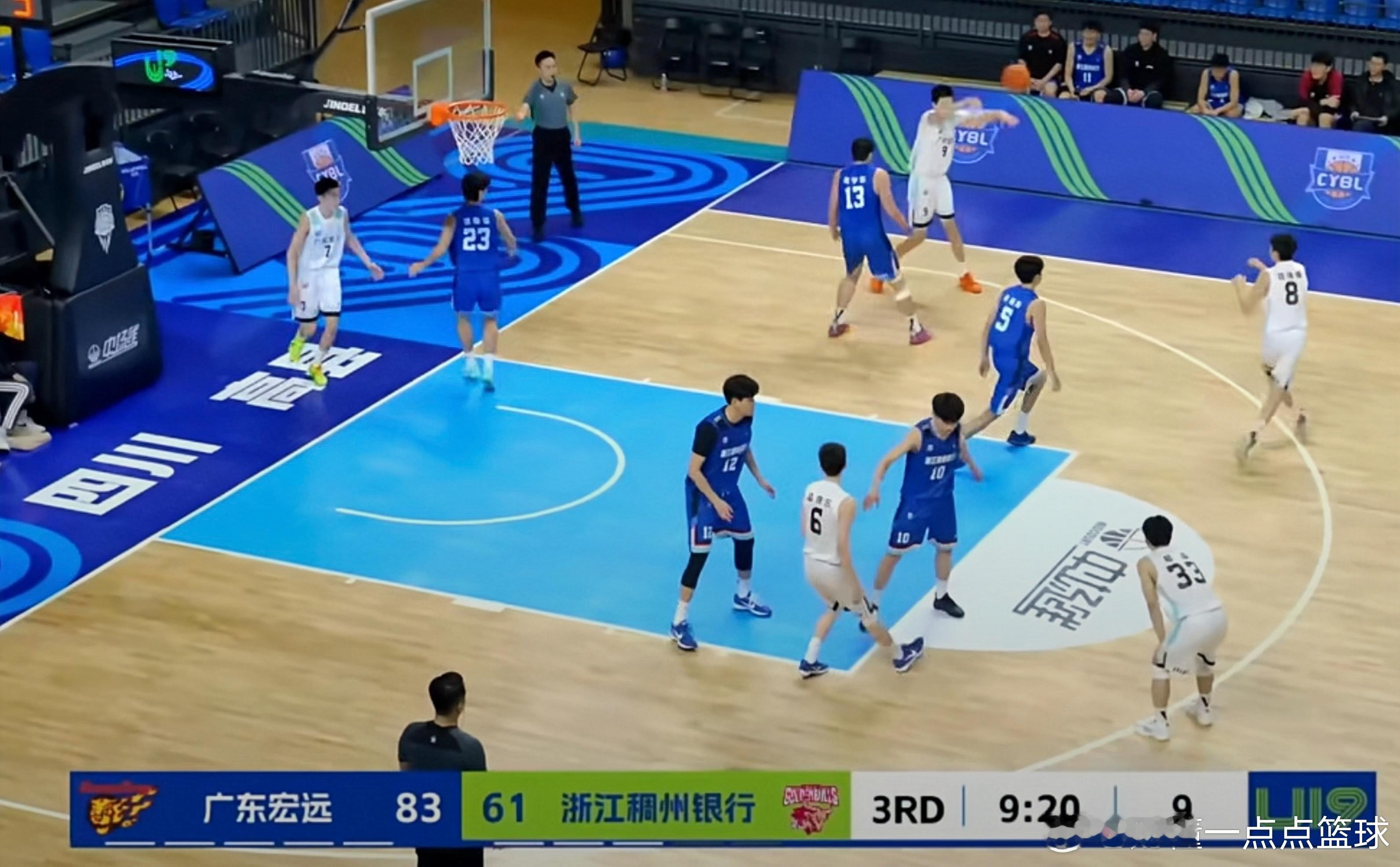 杨溢又打爆了，替补出场28分08秒爆砍24分5板9助攻6抢断的数据！刚刚结束的全