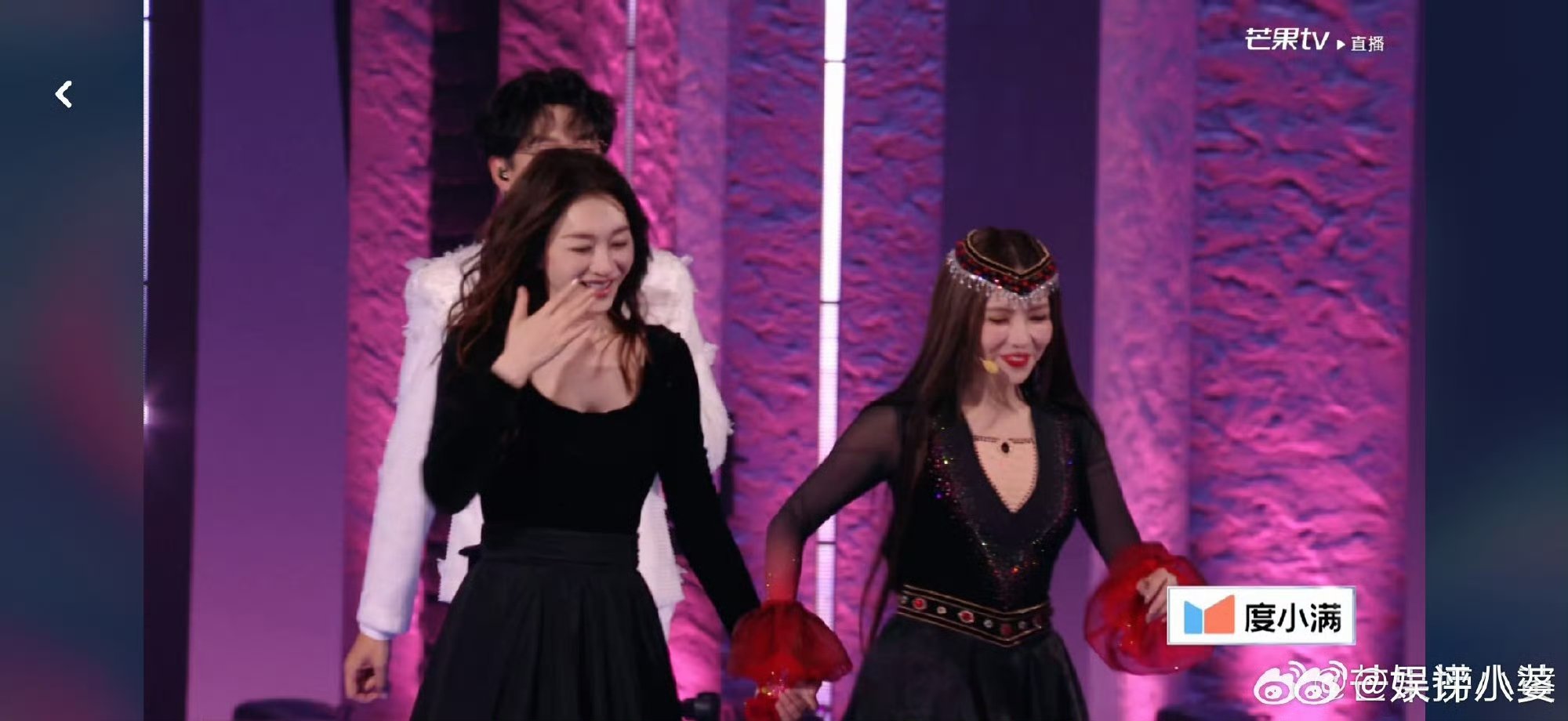 温柔挂和气场挂双在线，李小冉安崎直接把舞台质感拉满！李小冉安崎 票数