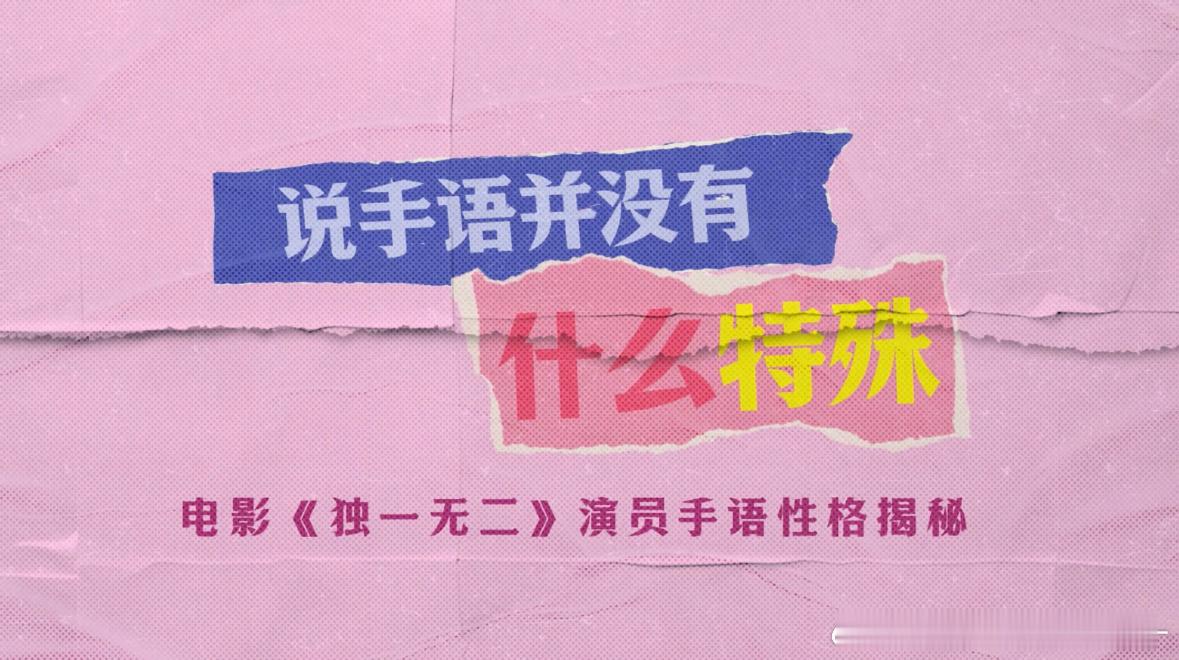 电影独一无二吵架好费手笑晕了居然会是手语吵架就很神奇啊 没见过这样的方式也是让我