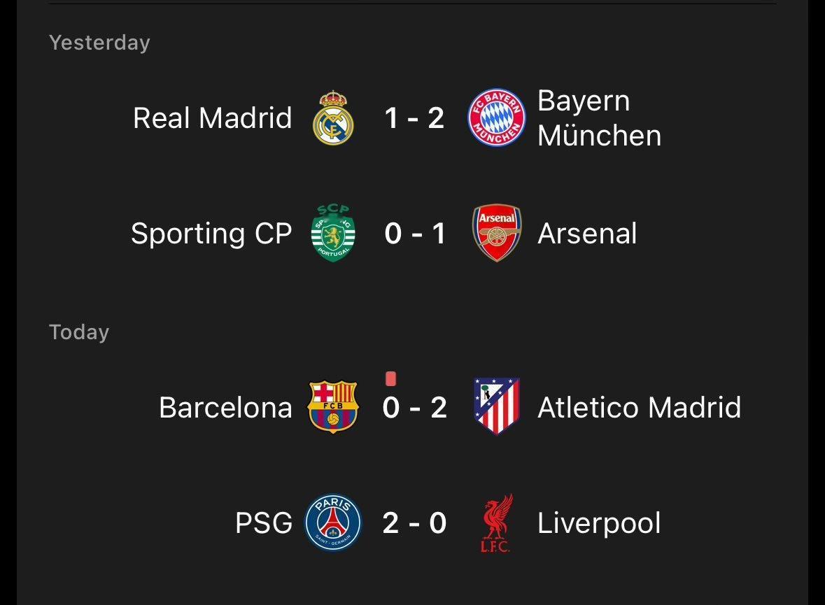 按照多年看欧冠淘汰赛的经验，第二轮应该至少会有一场逆转吧？猜猜会是哪一场