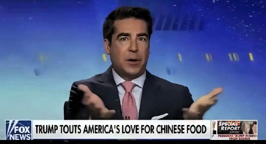 福克斯首席主播杰西·沃特斯从中国回到美国后，在节目中公开发牢骚，说他亲眼所见，那