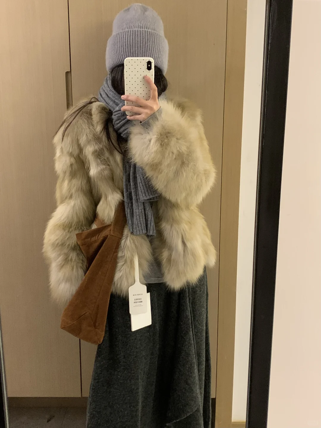 买到了满意的新年衣服