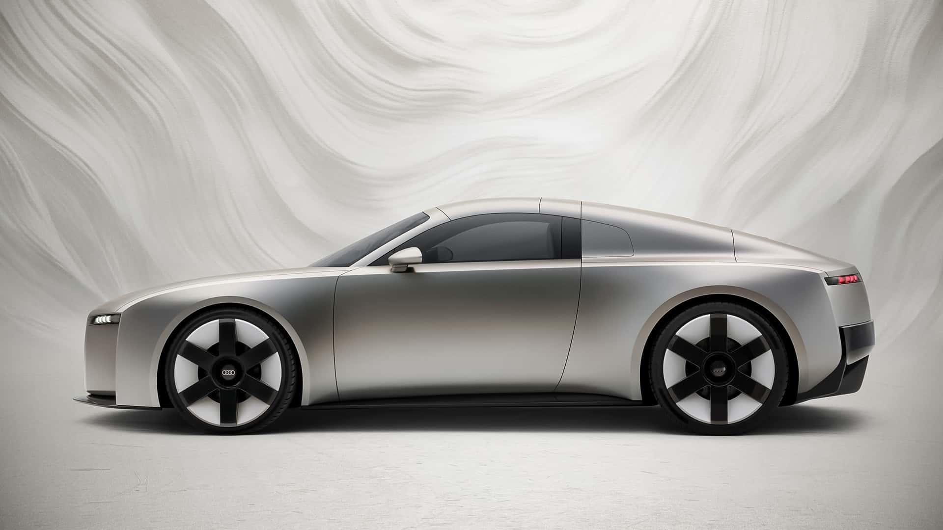 车若初见[超话] 有趣的图片丰富起来了，奥迪 Concept C 概念车，双座的