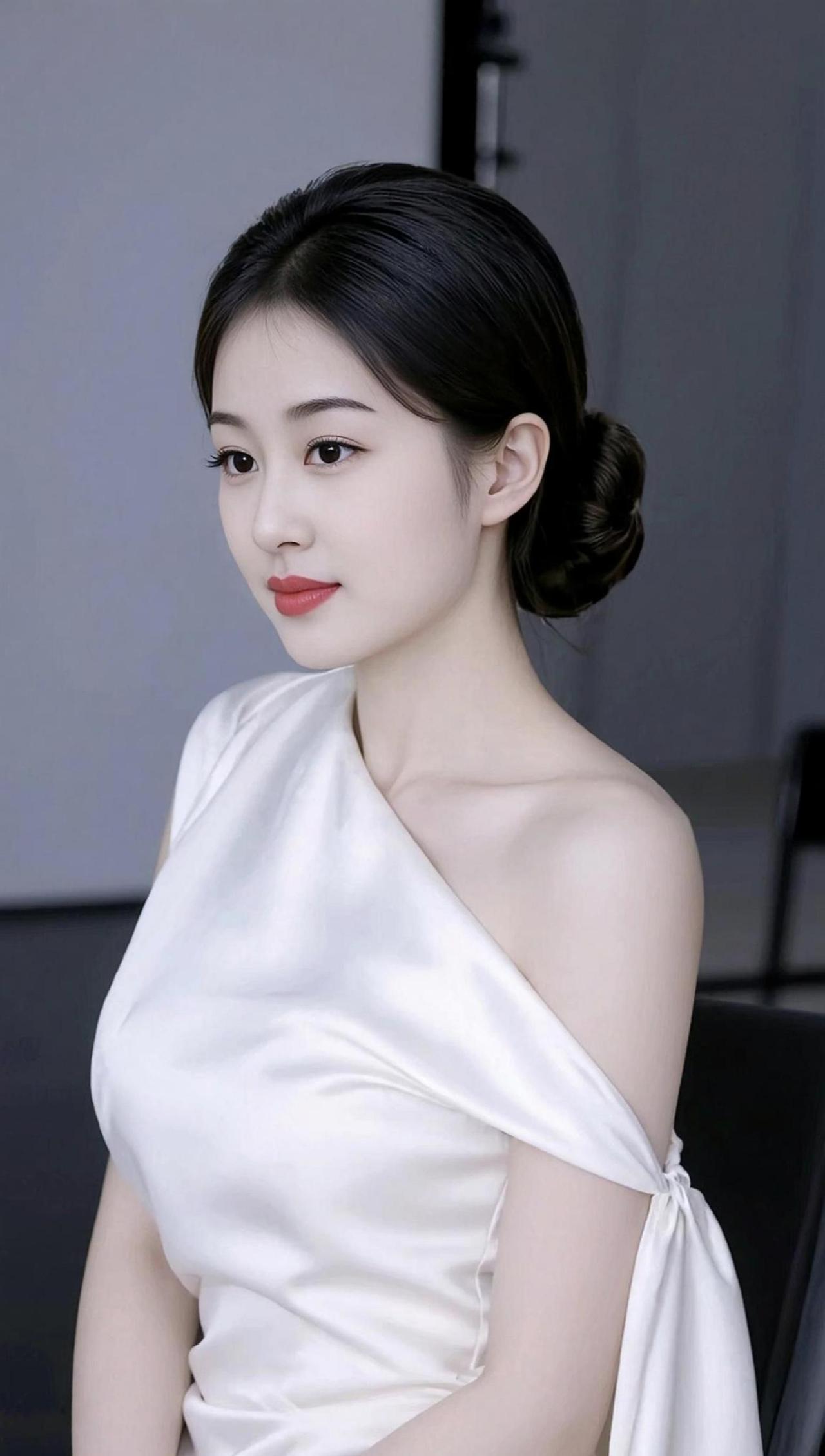 AI优雅单肩写真