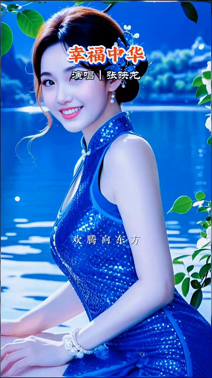 欢腾向东，富有山河如画。