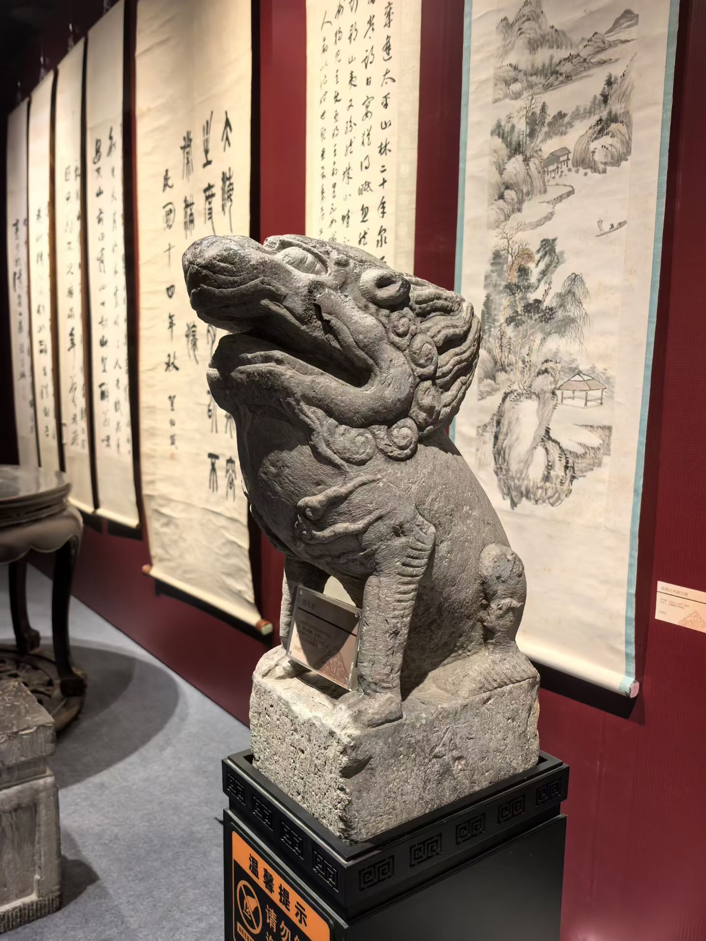 李靖故居，石雕艺术品，共赏！ ​​​