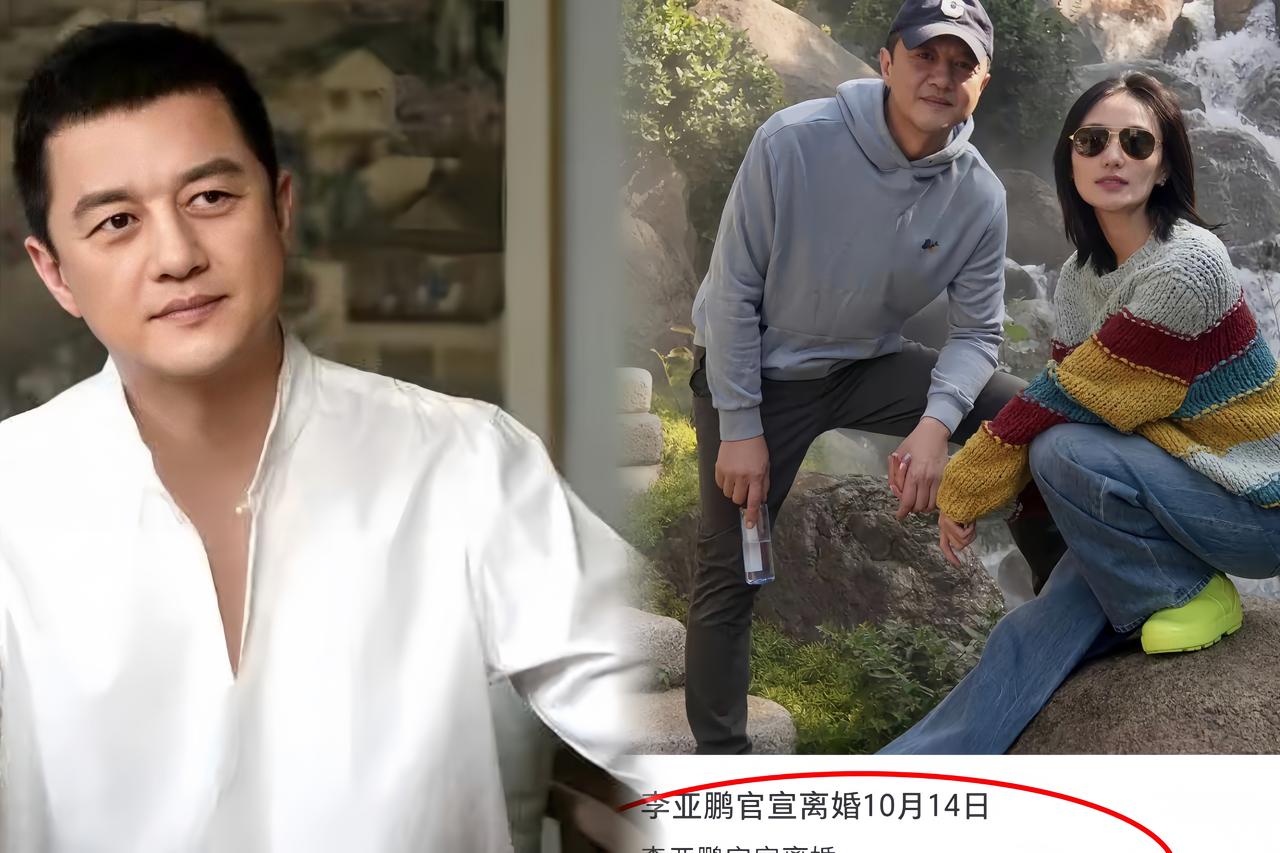 李亚鹏又离婚了
这也是给两地分居的夫妻
一个忠告……

李亚鹏离婚后我去扒拉了一
