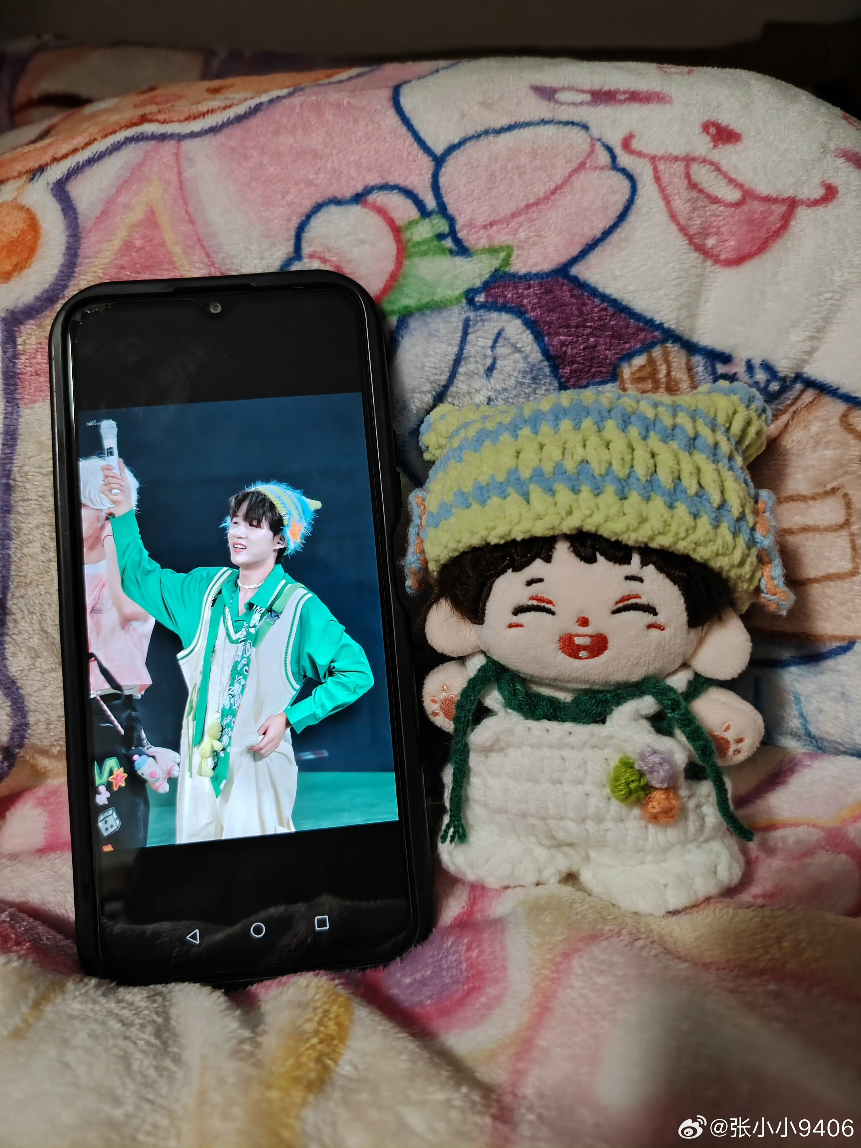 张小小的平日废话 今天是护耳帽背带裤！ 