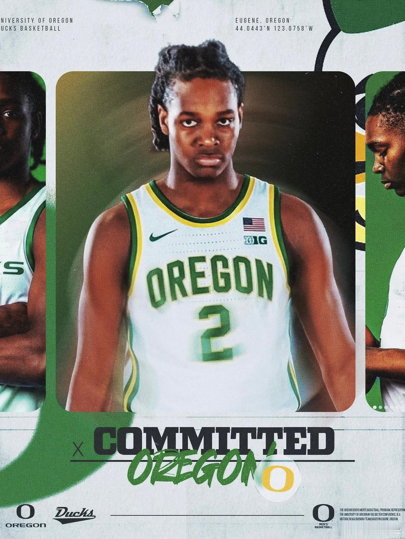 NCAA 肯塔基新人后卫Jasper Johnson承诺转学俄勒冈，25届四星麦