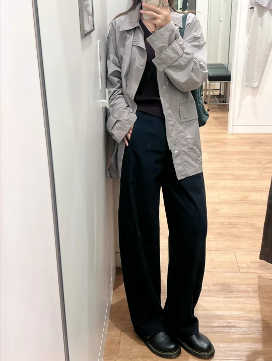 优衣库｜喜欢这种lemaire的配色穿搭🤓