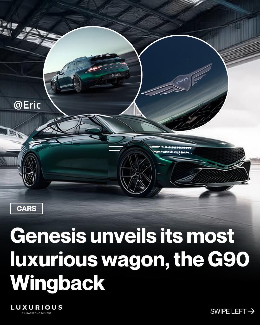捷尼赛思 G90 Wingback.旅行车界的一匹新黑马