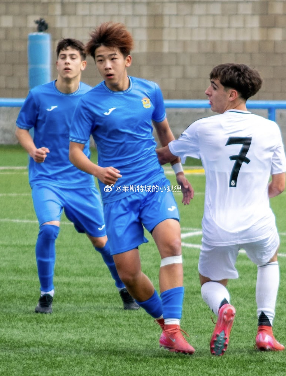 16岁中国小将姜珉宇加盟西班牙莫斯托莱斯 新赛季将代表U19C队参加第三级别联赛