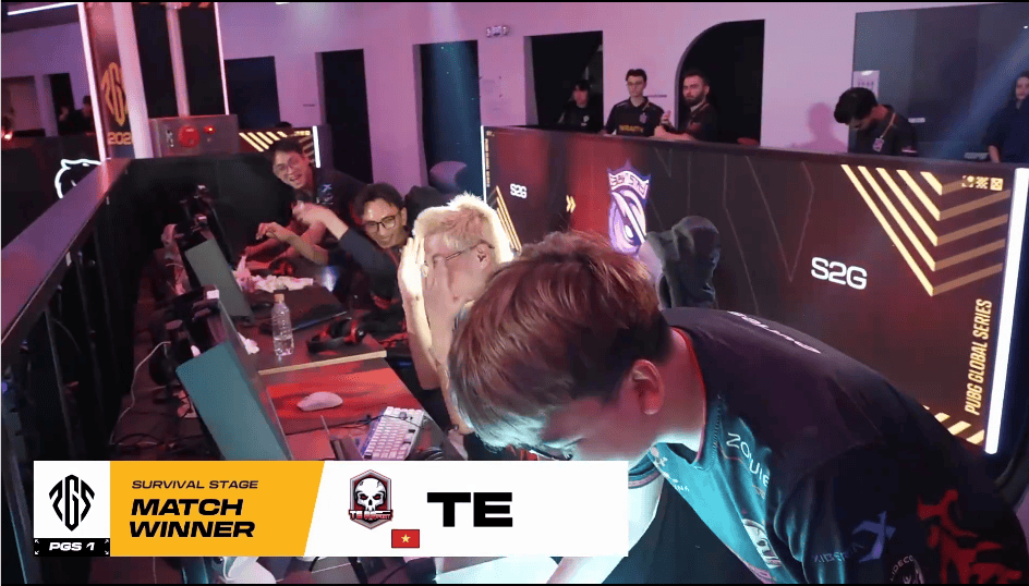 PGS1突围赛R5：TE19淘汰吃鸡绝杀晋级，17第九无缘决赛
