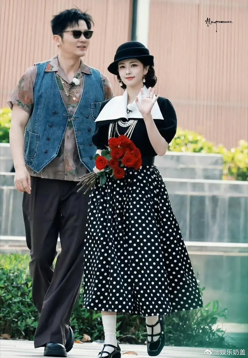 白鹿奔跑吧路透有 今天是留洋复古风大小姐 