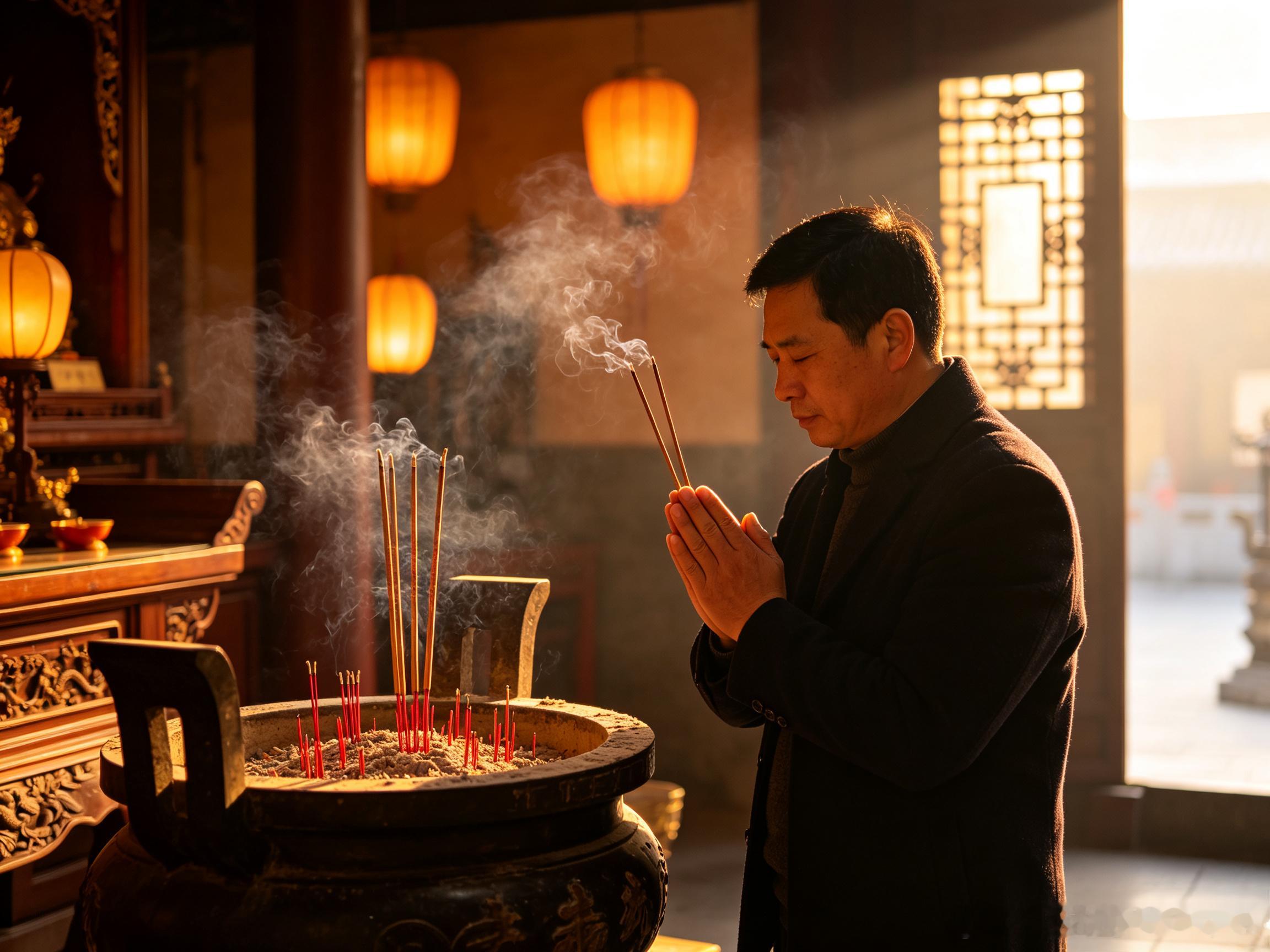 [抱拳]明日是丙午年农历八月初一，需上香祈福，还愿的缘主可以提前联系，上功德香可