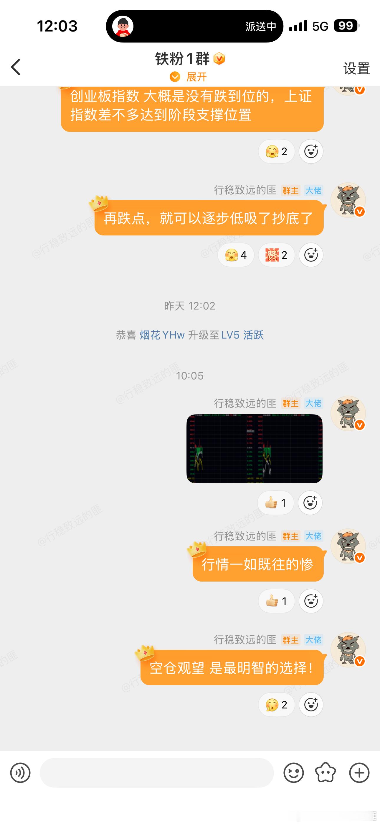 这条微博，值得你们点赞👍！！！虽然上周我也是割肉出局，但至少少吃几天大面！！！