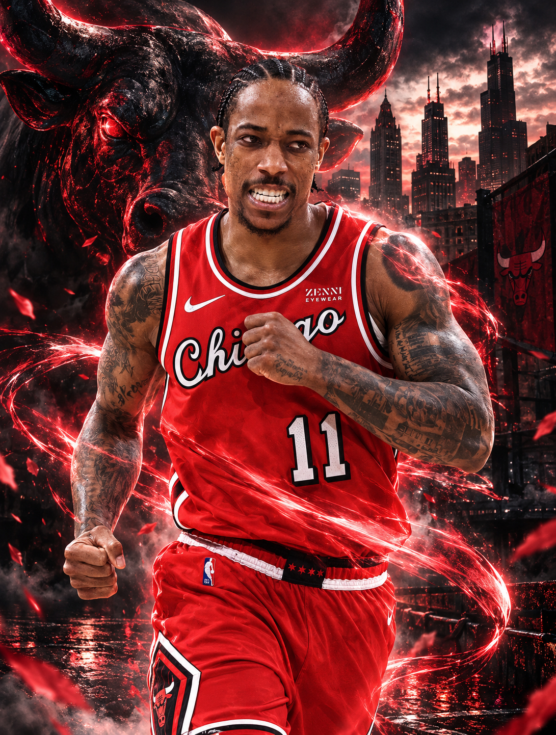 Demar DeRozan德罗赞芝加哥公牛dps machine labNBA[