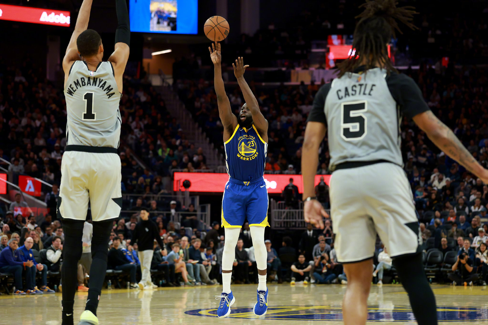 今日图集📸马刺vs勇士