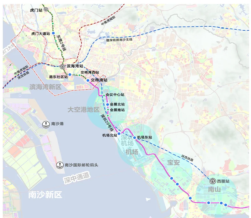 东莞滨海湾新区沙角半岛板块控制性详细规划
