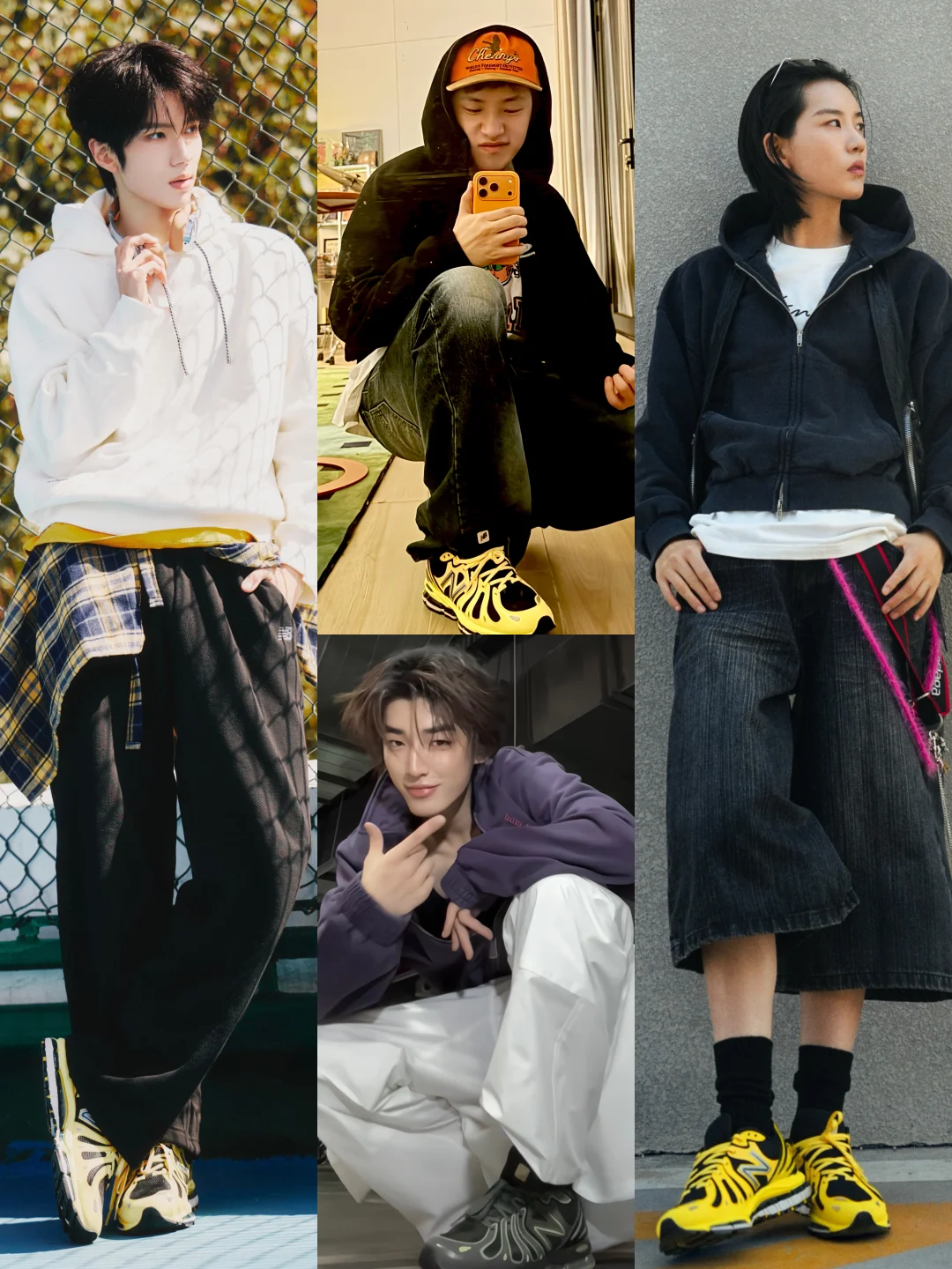 超🔥失序感穿搭，看王一珩余承恩陆柯燃玩转