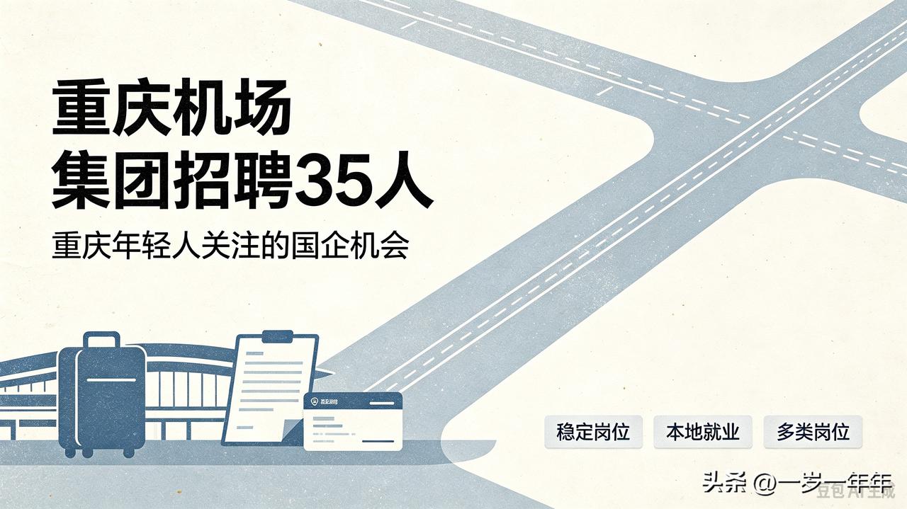 最近看到重庆机场集团放出招聘消息，一共招35人，不少重庆年轻人都在关注。
国企岗