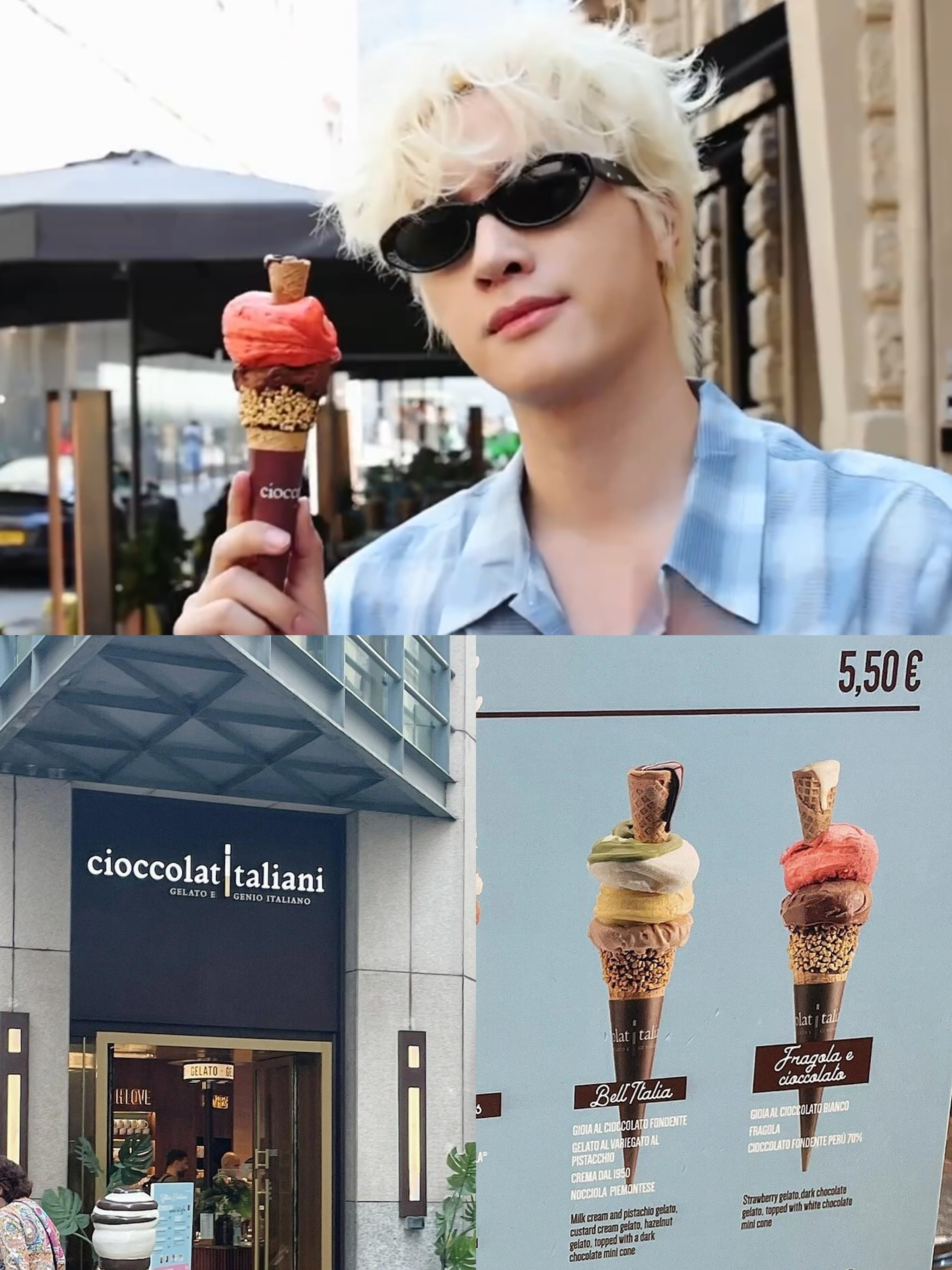 🍦冰淇淋同款马克展智伟的应该很明确是米兰的Cioccolatitaliani刘
