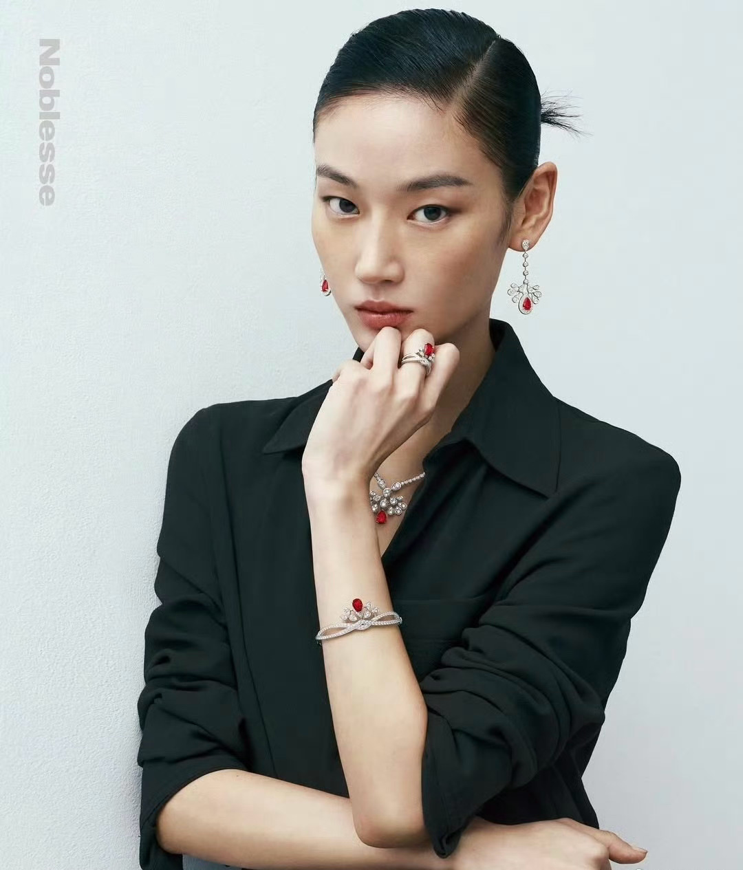 苏恬静Noblesse Korea COVER STORY x CHAUMET 