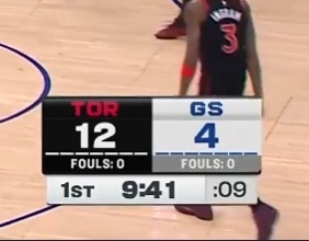 开局就要被打花啊 ？ 猛龙vs勇士