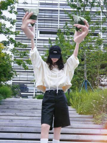 赵丽颖 我觉得今天很nice  每天的好心情，从清晨开始 