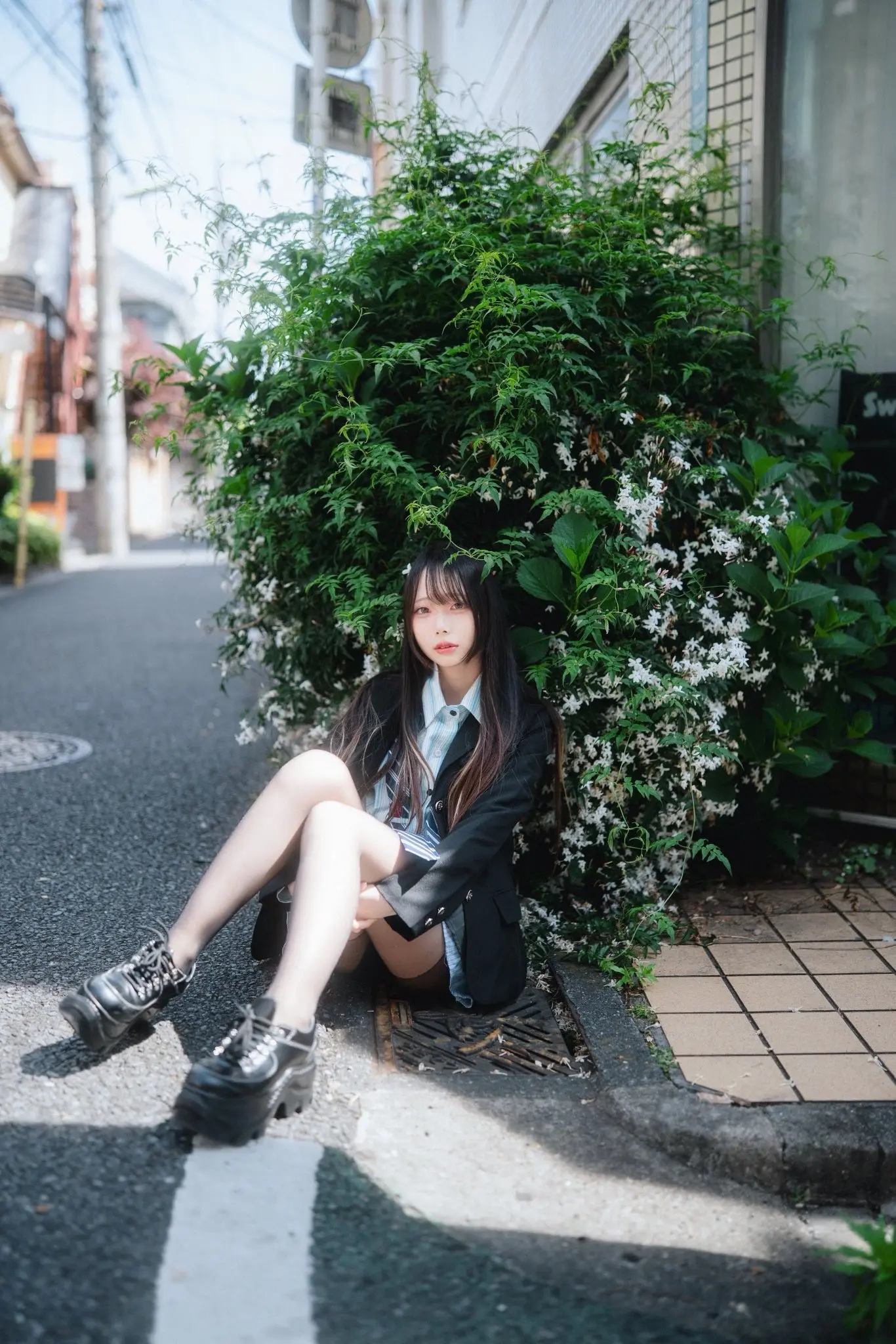 日系jk jk穿搭 高颜值jk制服 分享我的jk穿搭 日系甜妹