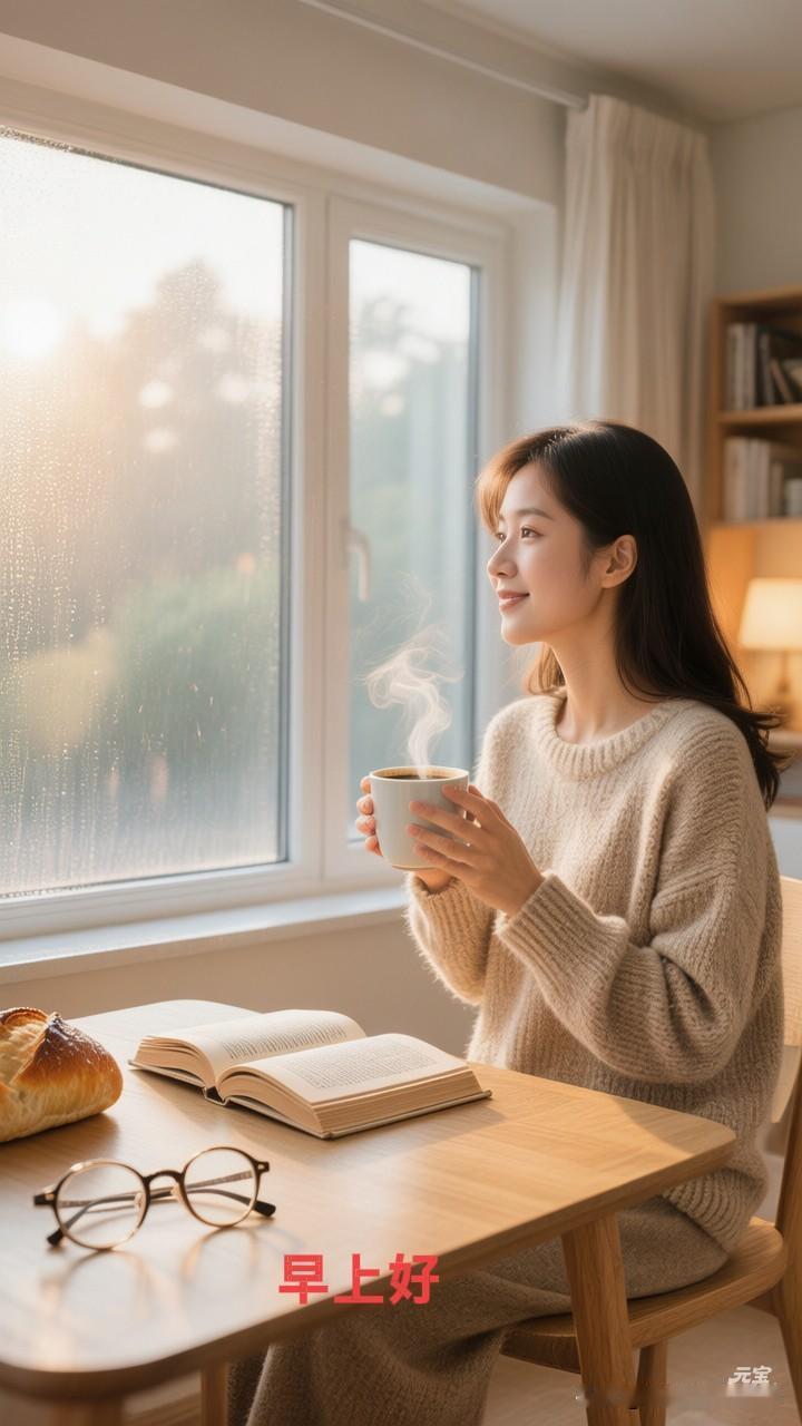 ☀️  🌅  🌷  🌺
晨光微亮，
推开窗迎一缕清风，
新的一天便温柔开启