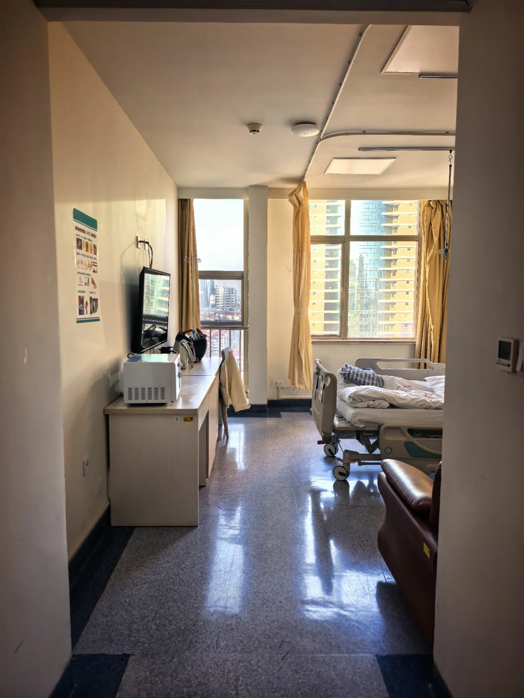 肺结节手术住院第二天