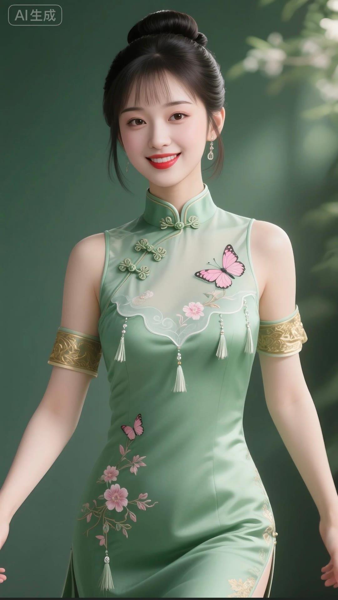 优雅旗袍秀，尽显东方韵味！🌸💃