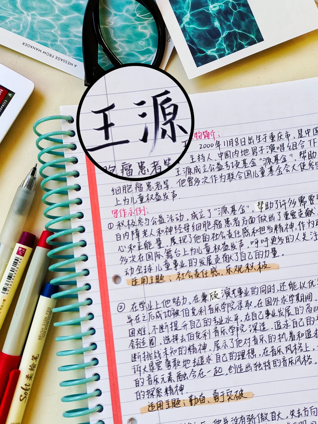 🍒打卡万能人物素材‖王源